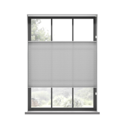 Kimora Cumulus White Pleated Blind Pleated Blind - thumbnail 2