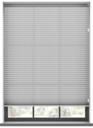 Kimora Cumulus White Pleated Blind Pleated Blind
