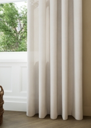 Sand Jute Weave Sheer Curtain - thumbnail 1