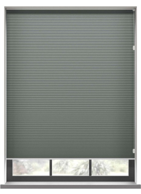 Hudson Slate Honeycomb Blind Honeycomb Blind - image 1