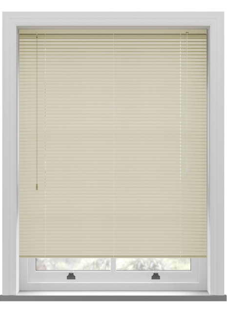 Turin 25mm Gloss Cream Venetian Blind - image 1