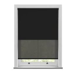 Como Drama & Nico Black Double roller Blind Double Roller Blind - thumbnail 2
