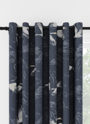 Laura Ashley Animalia Midnight Eyelet Curtain Eyelet Curtain - thumbnail 1