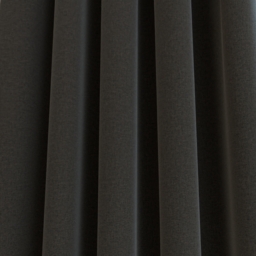 Dark Driftwood Soft Canvas Curtain - thumbnail 2