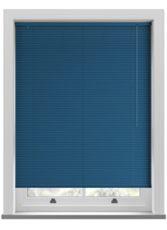Turin 25mm Cobalt Blue Venetian Blind - thumbnail 1