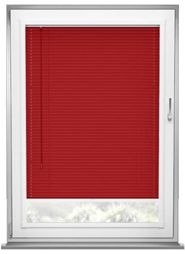 Turin 25mm Persian Red Venetian Blind - image 1