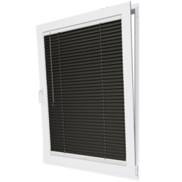 Charcoal Gloss Stick Fit Venetian Blind - thumbnail 2