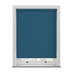Unishade Blackout Lapis Blue Roller Blind - thumbnail 2