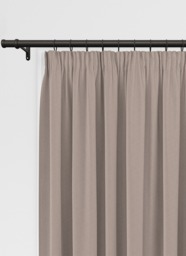 Abel Oatmeal Pencil Pleat Curtain