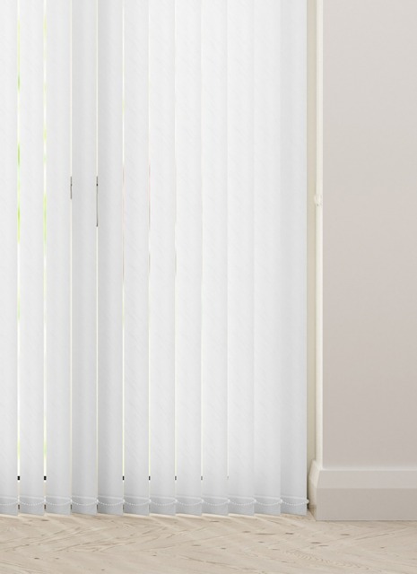 Opus White Vertical Blind - image 1