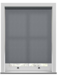 Mia Dark Grey Twist Roller Blind Roller Blind - thumbnail 1