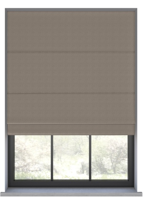Saffron Hessian Roman Blind - image 1
