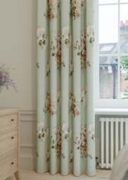 Laura Ashley Rosemore Sage Curtain