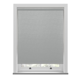 Samba PVC Blackout Steel Grey Twist Roller Blind Roller Blind - thumbnail 2