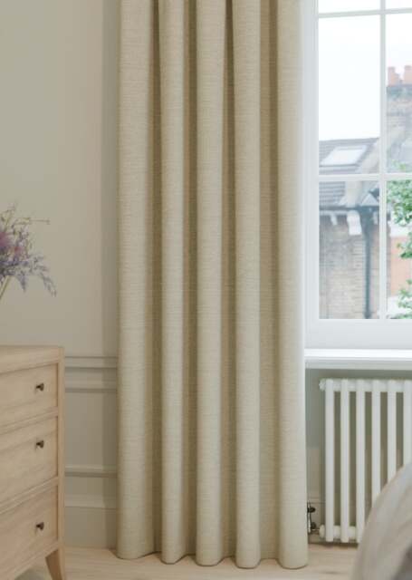 Oyster Boucl Curtain - image 1