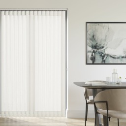 Mood Voile Cotton White Vertical Blinds Vertical Blind - thumbnail 2