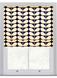 Orla Kiely Solid Stem Whale Roman Blinds Roman Blind - thumbnail 1