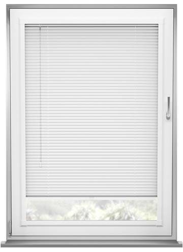 Turin 25mm Perforated White Venetian Blind - image 1