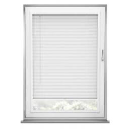Turin 25mm Perforated White Venetian Blind - thumbnail 2