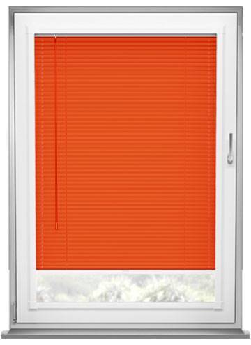Turin 25mm Flame Orange Venetian Blind - image 1