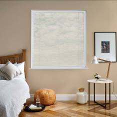 Turin 25mm Gloss Cream Venetian Blind - thumbnail 2