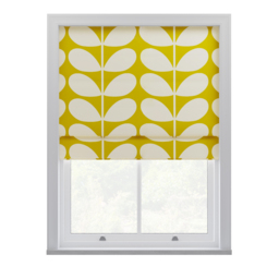 Orla Kiely Jumbo Solid Stem Yellow Roman Blinds Roman Blind - thumbnail 2