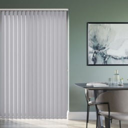 Bella Blackout Light Grey Vertical Blind - thumbnail 2