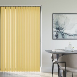 Bella Blackout Mellow Yellow Vertical Blind - thumbnail 2