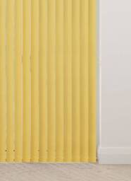 Bella Blackout Mellow Yellow Vertical Blind - thumbnail 1
