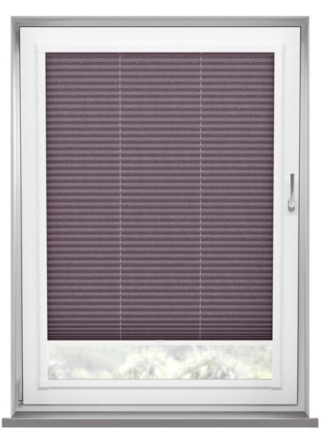 Mirabella Solar Crush Plum Perfect Fit Pleated Blind - image 1
