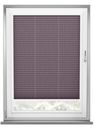 Mirabella Solar Crush Plum Perfect Fit Pleated Blind - thumbnail 1