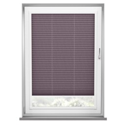 Mirabella Solar Crush Plum Perfect Fit Pleated Blind - thumbnail 2