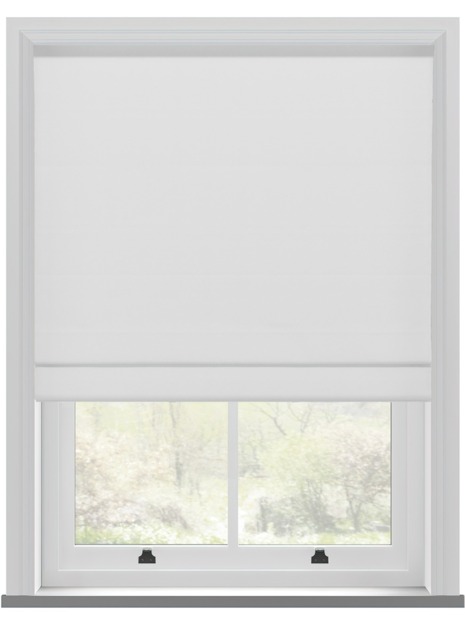 Kanbina White Roman Blind - image 1
