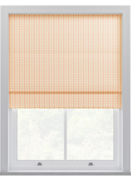 Orla Kiely Tiny Stem Pink Roman Blinds Roman Blind