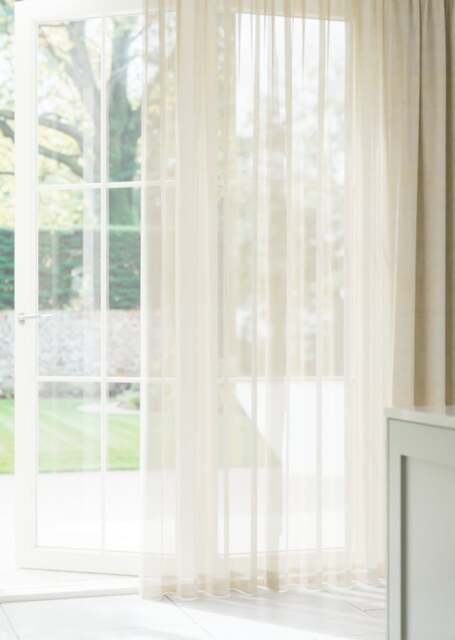 Golden Oat Soft Weave Sheer Curtain - image 1