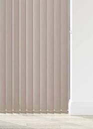 Bella Blackout Almond Vertical Blind - thumbnail 1