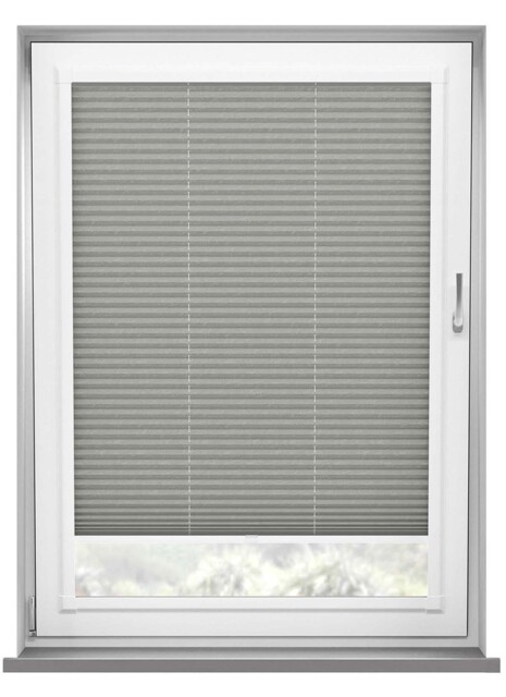 Mirabella Solar Crush Concrete Grey Pleated Blind - image 1