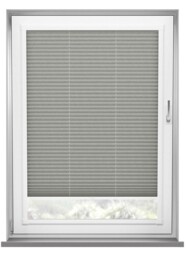 Mirabella Solar Crush Concrete Grey Pleated Blind - thumbnail 1