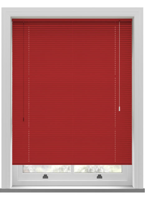 Turin 25mm Primary Red Venetian Blind - image 1