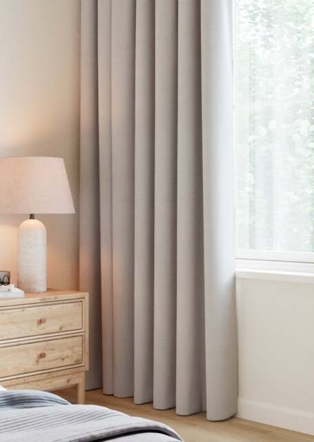Dove Grey Heritage Weave Curtain - image 1