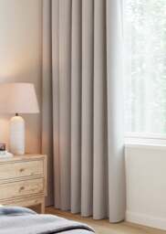 Dove Grey Heritage Weave Curtain - thumbnail 1