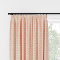 Orla Kiely Tiny Stem Pink Pencil Pleat Curtain Pencil Pleat Curtain - thumbnail 2