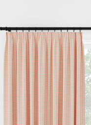 Orla Kiely Tiny Stem Pink Pencil Pleat Curtain Pencil Pleat Curtain - thumbnail 1