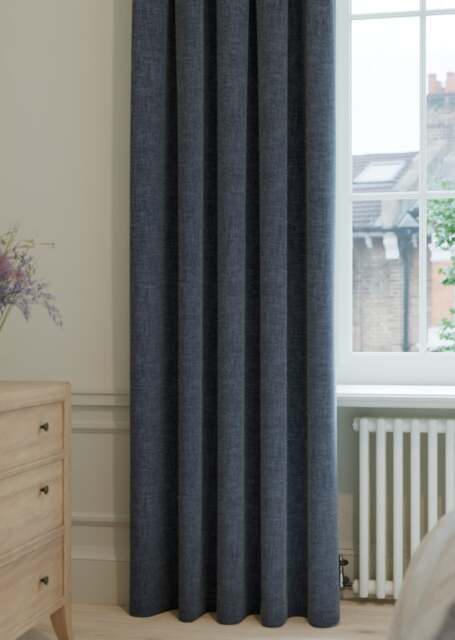Denim Heritage Weave Curtain - image 1