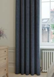 Denim Heritage Weave Curtain