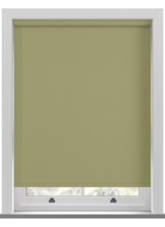 Bella Blackout Moss Green Roller Blind