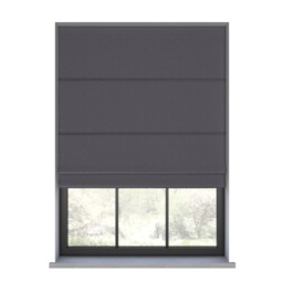 Abel Smoke Roman Blind - thumbnail 2