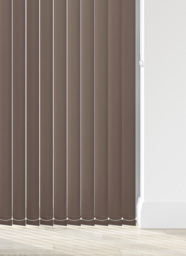 Bella Mushroom Brown Vertical Blinds Vertical Blind
