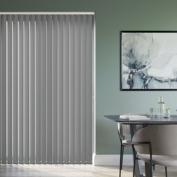Bella Blackout Mid Grey Vertical Blind - thumbnail 2