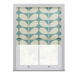 Orla Kiely Jumbo Solid Stem Duckegg Roman Blinds Roman Blind - thumbnail 2